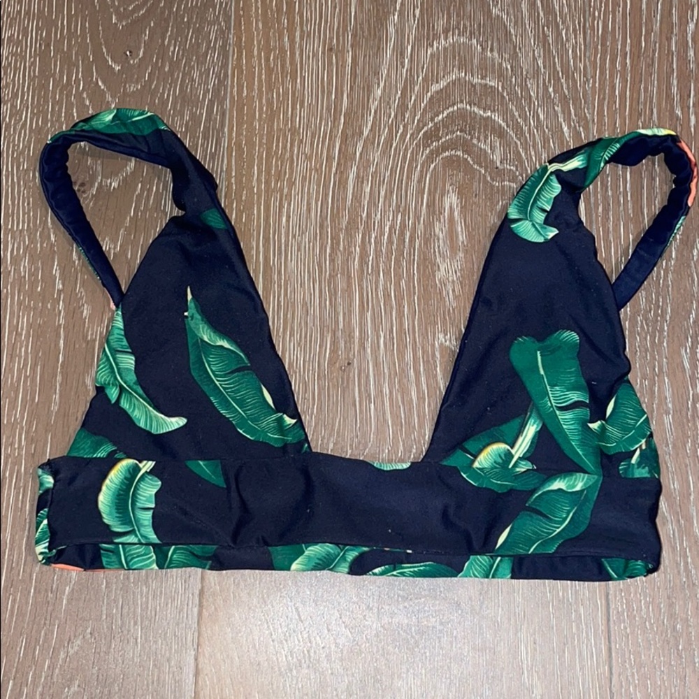 Palm tree bikini top